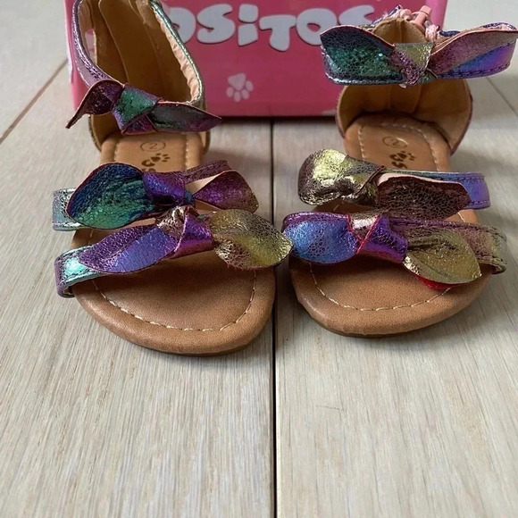 𝅺nib‎ Ositos iridescent gladiator sandals - Picture 3 of 5